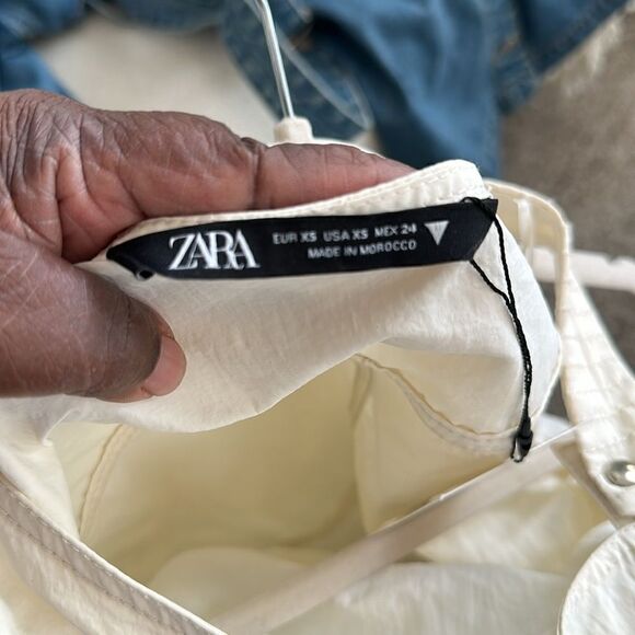 Zara Ivory Maxi Sundress XS - Picture 8 of 10